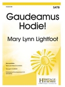Gaudeamus Hodie by Lightfoot Mary Lynn for SATB and Piano