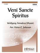 Veni Sancte Spiritus - K. 47 by Mozart Wolfgang Amadeus - Johnson Victor C - for SSAA and Piano