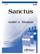 Sanctus by Thomas Andre J for SSATB and Piano