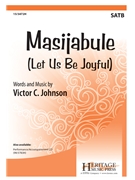 Masijabule - Let Us Be Joyful by Johnson Victor C for SATB and Percussion