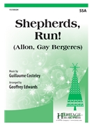 Shepherds Run - Allon Gay Bergeres by Costeley Guillaume - Edwards Geoffrey - for SSA and Piano