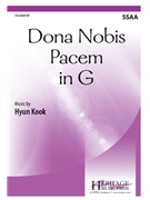 Dona Nobis Pacem in G by Kook Hyun for SSAA and Piano