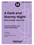 Dark and Stormy Night by Burrows Mark for 3-Part Mixed and Piano