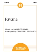 Pavane by Ravel Maurice - Edwards Geoffrey - for SATB and Piano