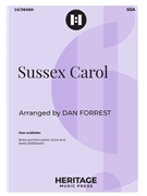 Sussex Carol by - Forrest Dan - for SSA and Piano
