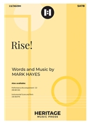 Rise by Hayes Mark for SATB and Piano
