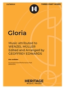 Gloria by Muller Wenzel - Edwards Geoffrey - for 3-Part Mixed and Piano