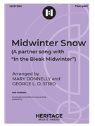 Midwinter Snow by - Donnelly and Strid - for 2-Part and Piano