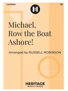 Michael Row the Boat Ashore by Traditional Spiritual - Robinson Russell L - for TB and Piano
