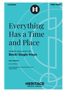 Everything Has a Time and Place