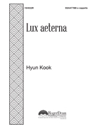 Lux aeterna by Kook Hyun for SATB divisi a cappella