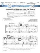 Spirit Of God Descend Upon Our Hearts by Edwards Dan for Handbells