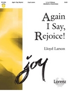 Again I Say Rejoice by Larson Lloyd for Handbells 3-5 Octave