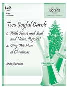 Two Joyful Carols by Scholes Linda for Handbells 2-3 Octave