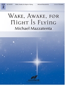 Wake Awake for Night Is Flying by - Michael Mazzatenta - for Handbells 3-5 Octave
