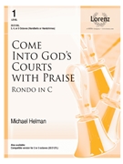Come Into God's Courts with Praise by Helman Michael for Handbells 3-5 Octave