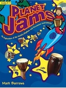 Planet Jams by Burrows Mark for Percussion Collection (Bk/cd/reproducibles)