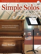 Simple Solos For Sunday by - Pethel Stan - for Instrument and Piano (W / cd (solo Parts O)