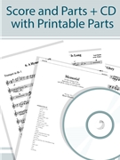 A Child A King - Score and Parts plus CD with Printable Parts by Parks Marty for Cond Score