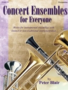 Concert Ensembles For Everyone by Blair Peter - Blair Peter - for Percussion