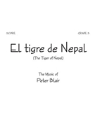 El tigre de Nepal - Score by Blair Peter for Cond Score