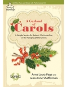 Garland Of Carols by Page and Shafferman for SATB (Bk and Cd)