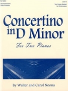 Concertino In D Minor by Noona for 2 Piano 4 Hands
