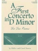 First Concerto In D Minor by Noona for 2 Piano 4 Hands