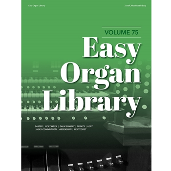 Easy Organ Library  Volume 75