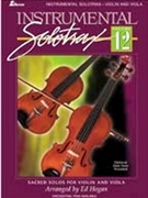 Instrumental Solotrax Vol. 12: Violin/Viola - Book and CD by - Hogan Ed - for Vln Piano Ac