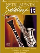 Instrumental Solotrax Vol. 13: Clarinet/Alto Sax - Book and CD by - Hogan Ed - for Cl Piano Acc