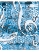 Folder - Paper - Music Collage - Music Folder for Accessorie