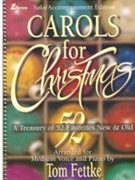 Carols for Christmas by - Fettke Tom - for Medium Voice
