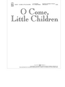 O Come Little Children by Schulz Johann Abraham Peter - Bisbee Bud Wayne - for Handbells