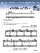 Child Born Of Mary by - Wilson Malcolm - for Handbells