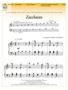 Zacchaeus by - Thompson Karen - for Handbells 2-3 Octave