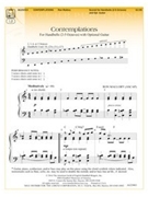 Contemplations by Mallory Ron for Handbells 2-5 Octave
