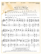 Away in a Manger by - Behnke John A - for Handbells 2-5 Octave