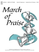March of Praise by Stephenson Valerie W for Handbells 3-5 Octave