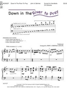 Down In The River To Pray by - Behnke John A - for Handbells 3-5 Octave