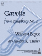Gavotte From Symphone #4 by Boyce William - Tucker Sondra - for Handbells 3-5 Octave