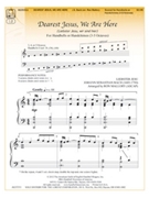 Dearest Jesus We Are Here by Bach Johann Sebastian - Mallory Ron - for Handbells