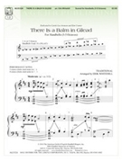 There is a Balm in Gilead by - Whitehill Erik - for Handbells 3-5 Octave