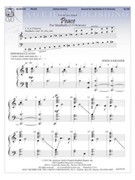 Peace by Kramer Joshua for Handbells 3-5 Octave