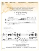 A Mighty Blessing by Holden-Holloway Deborah for Handbells 3-5 Octave
