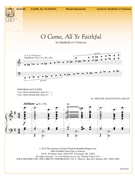 O Come All Ye Faithful by - Mazzatenta Michael - for Handbells 3-5 Octave