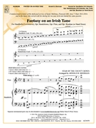 Fantasy on an Irish Tune by STAR-- COUNTY DOWN - Sherman Arnold B - for Handbells 3-6 Octave