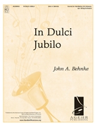 In Dulci Jubilo by - Behnke John A - for Handbells 3-6 Octave