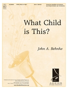What Child Is This by - Behnke John A - for Handbells 3-6 Octave