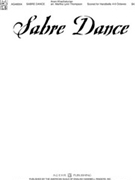 Sabre Dance by Khachaturian Aram Il'yich - Thompson Martha - for Handbells 4-6 Octave